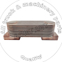 K19 diesel engine part marine oil cooler 4095097 K19 diesel engine part marine oil cooler 4095097