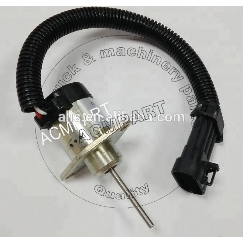 bobcat spare parts 12v stop solenoid for skid steer s 300 / 6691498 bobcat spare parts 12v stop solenoid for skid steer s 300 / 6691498