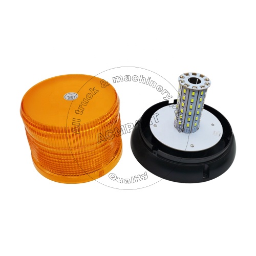 China Supply DC12V 24V LED Rotating Flashing Beacon Lamp With Cigarette Lighter Plug