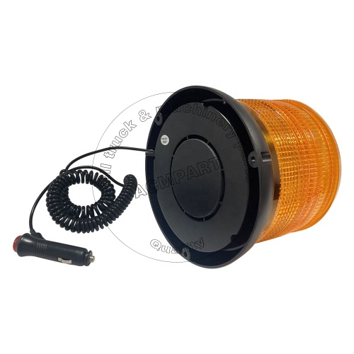 China Supply DC12V 24V LED Rotating Flashing Beacon Lamp With Cigarette Lighter Plug