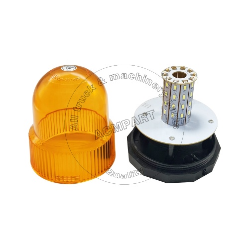 DC12V 24V Rotary Warning Light Strobe Beacon With Magnet Base For Forklift Truck