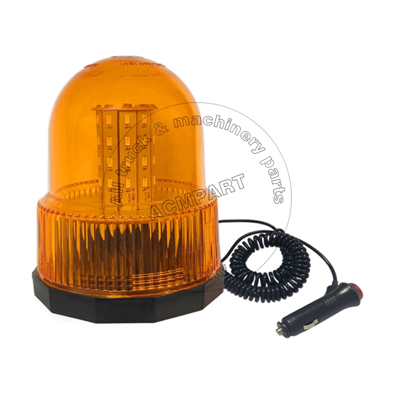 DC12V 24V Rotary Warning Light Strobe Beacon With Magnet Base For Forklift Truck DC12V 24V Rotary Warning Light Strobe Beacon With Magnet Base For Forklift Truck