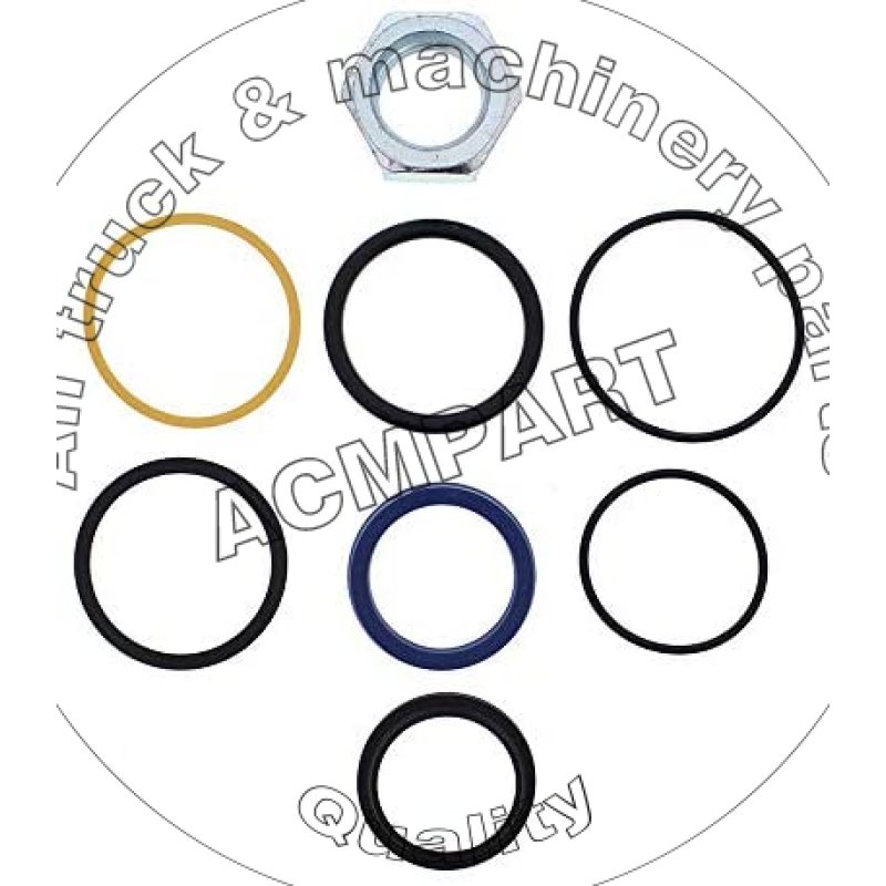 acmpart New 2201-0013 Hydraulic Cylinder Seal Kit Replacement For Bobcat S150 Skid Steer S160 Skid Steer T180 Compact Track Loader 6816535 7135557 acmpart New 2201-0013 Hydraulic Cylinder Seal Kit Replacement For Bobcat S150 Skid Steer S160 Skid Steer T180 Compact Track Loader 6816535 7135557