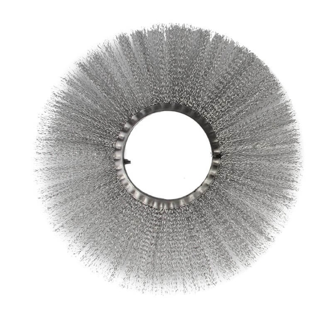 spazzola in filo d'acciaio PIATTA