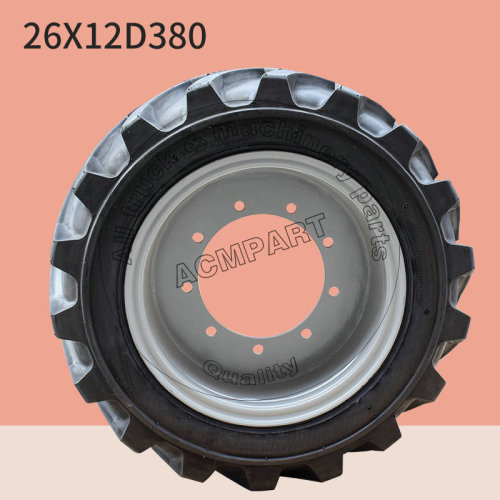 26X12D380 foam filled Tyre