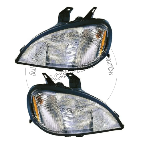 A06-32496-007 and A06-32496-006 Front Left and Right Headlamp Headlight Assembly for Freightliner Columbia