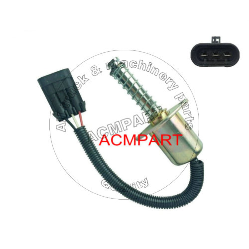 12v stop solenoid 6681512 for bobcat SKID STEER 450 ,553,653,s130,s205,s220,s300 spare parts