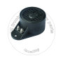 Alarma inversa de 12V-48V Alarma de seguridad de bocina 102DB Sonido fuerte Alarma de respaldo a prueba de agua Alarma inversa de 12V-48V Alarma de seguridad de bocina 102DB Sonido fuerte Alarma de respaldo a prueba de agua