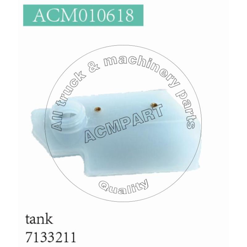 Windshield Washer Fluid Tank 7133211 for Bobcat Skid Steers Windshield Washer Fluid Tank 7133211 for Bobcat Skid Steers