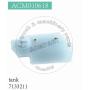 Windshield Washer Fluid Tank 7133211 for Bobcat Skid Steers Windshield Washer Fluid Tank 7133211 for Bobcat Skid Steers