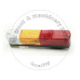 mitsubishi forklift three colors rear light mitsubishi forklift three colors rear light