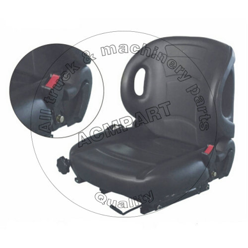 high quality adjustable forklift seat with retractable safety belt high quality adjustable forklift seat with retractable safety belt