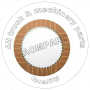 445/03205 Clutch Friction Disc Plate For JCB Backhoe Loader Excavator 445/03205 Clutch Friction Disc Plate For JCB Backhoe Loader Excavator