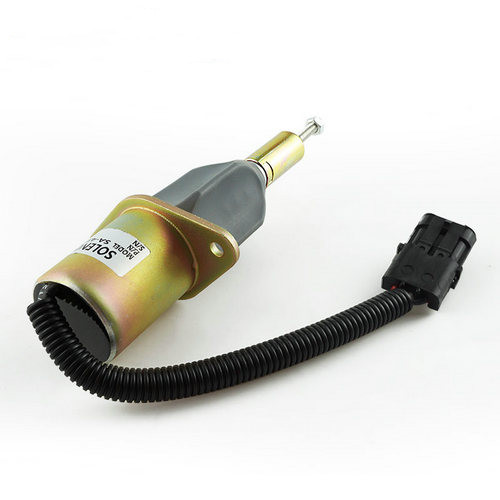 3930233 3930234 Fuel Shut Off Solenoid For Case