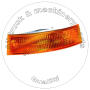 131796A1 320246A1 Amber Signal Light For Case Backhoe Loader 580 131796A1 320246A1 Amber Signal Light For Case Backhoe Loader 580