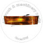 153504A1 153505A1 Amber Signal Light For Case Backhoe Loader 580 153504A1 153505A1 Amber Signal Light For Case Backhoe Loader 580