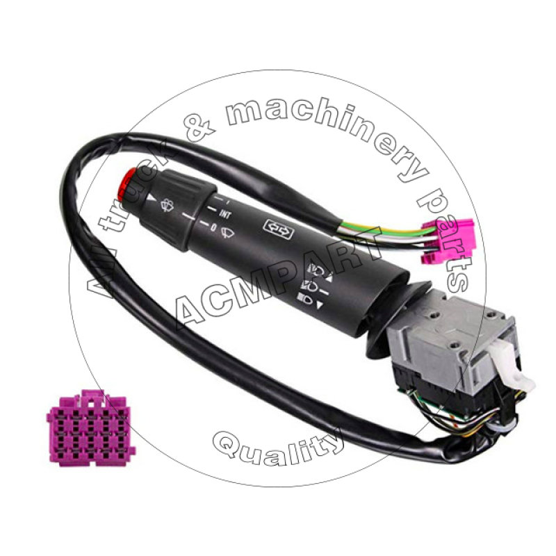 Piezas de camión 0085450124 SWF202850, Control de faros, luz de giro, columna de dirección, interruptor combinado de bocina de limpiaparabrisas para MERCEDES Actros MP2 MP3 Piezas de camión 0085450124 SWF202850, Control de faros, luz de giro, columna de dirección, interruptor combinado de bocina de limpiaparabrisas para MERCEDES Actros MP2 MP3
