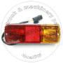 700/41600 Stop tail light lamp For JCB 3CX Backhoe Loader Excavator 700/41600 Stop tail light lamp For JCB 3CX Backhoe Loader Excavator
