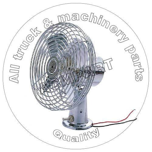 12V/24V Stainless Auto Fan With Switch For Caterpillar 
