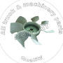 1C010-74110 Fan Blade For Kubota Tractor 1C010-74110 Fan Blade For Kubota Tractor
