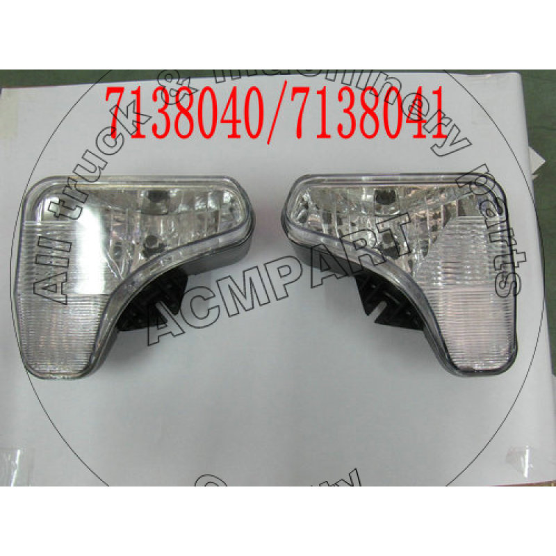acmpart HEADLIGHT LAMP 7138041 7138040 for BOBCAT skid steer loader acmpart HEADLIGHT LAMP 7138041 7138040 for BOBCAT skid steer loader