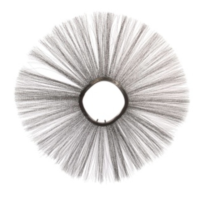 spazzola per wafer in filo d'acciaio conv. 