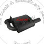 331/40186 331/50774 exhaust muffler for JCB 3CX excavator 331/40186 331/50774 exhaust muffler for JCB 3CX excavator