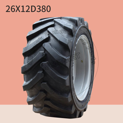 26X12D380 foam filled Tyre