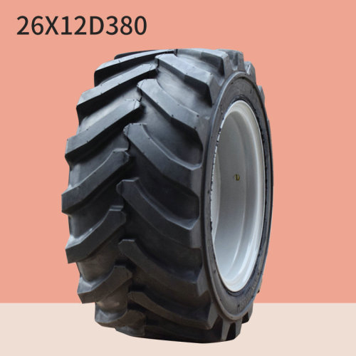26X12D380 foam filled Tyre