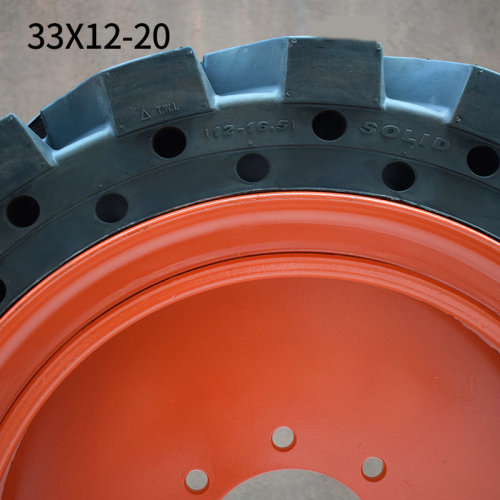 33X12-20 Slippery Solid Tyre