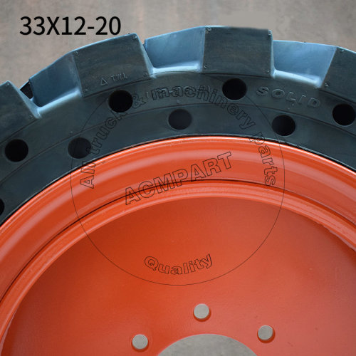 33X12-20 Slippery Solid Tyre