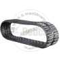 acmpart oem no 6988846 rubber track for bobcat track loader acmpart oem no 6988846 rubber track for bobcat track loader
