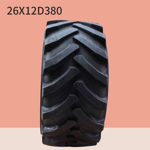 26X12D380 foam filled Tyre