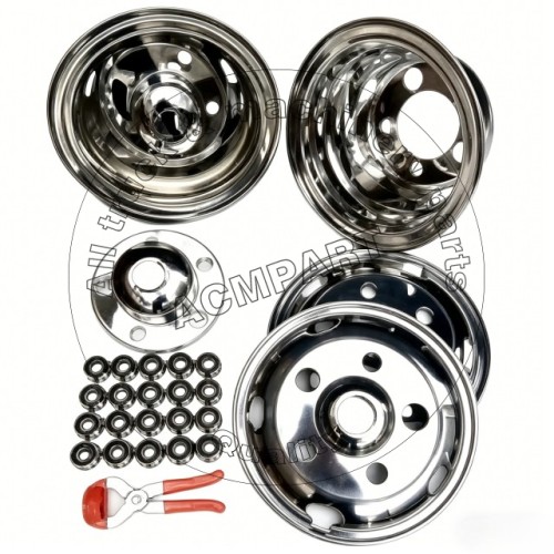 71615F/R 16" S/S wheel cover 16''*5.50F 5Lungnuts 5 HandHoles PCD:Φ203 Offset:115mm Applicable models Toyota coaster Mitsubishi Hino Isuzu Fuso Rosa 71615F/R 16" S/S wheel cover 16''*5.50F 5Lungnuts 5 HandHoles PCD:Φ203 Offset:115mm Applicable models Toyota coaster Mitsubishi Hino Isuzu Fuso Rosa