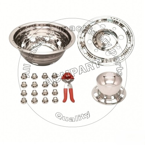 71907F/R 19.5"S/S wheel cover 8Lugnuts 8 HandHoles PCD:Φ275 Applicable models for 19.5*6.75/7.5/8.25 71907F/R 19.5"S/S wheel cover 8Lugnuts 8 HandHoles PCD:Φ275 Applicable models for 19.5*6.75/7.5/8.25