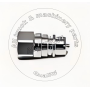 6693535 Hydraulic Female Flat Face Quick Coupler for bobcat Skid Steer loader 6693535 Hydraulic Female Flat Face Quick Coupler for bobcat Skid Steer loader