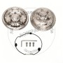 62017F/R 17.5"S/S wheel cover for Universal 6Lugnuts 6 HandHoles PCDΦ222.25 62017F/R 17.5"S/S wheel cover for Universal 6Lugnuts 6 HandHoles PCDΦ222.25