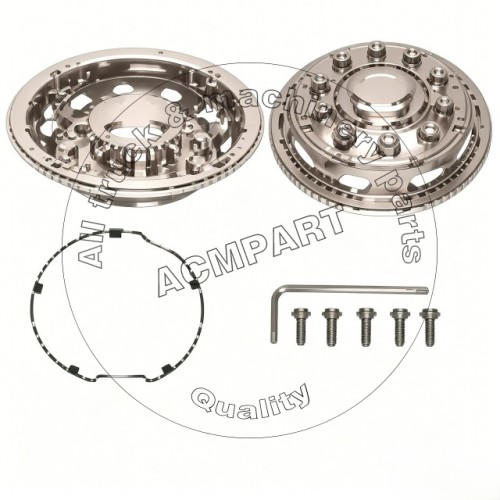 72208F/R 22.5"S/S wheel cover for Universal 10Lugnuts 10HandHoles PCD:Φ285.75/335 Applicable models All Truck&Bus for 22.5/7.5/8.25/9.0 72208F/R 22.5"S/S wheel cover for Universal 10Lugnuts 10HandHoles PCD:Φ285.75/335 Applicable models All Truck&Bus for 22.5/7.5/8.25/9.0