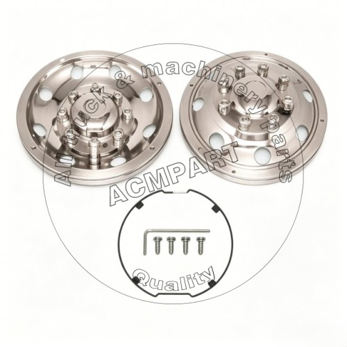 62019F/R 19.5"S/S wheel cover for Universal 8Lugnuts 8 HandHoles PCDΦ225/275 62019F/R 19.5"S/S wheel cover for Universal 8Lugnuts 8 HandHoles PCDΦ225/275