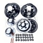 71702F/R 17.5"S/S wheel cover for 17.5''*6.75 6Lugnuts 6 HandHoles PCDΦ222.25 Offset:135mm Applicable models Toyota coaster Mitsubishi Hino Isuzu Fuso Rosa 71702F/R 17.5"S/S wheel cover for 17.5''*6.75 6Lugnuts 6 HandHoles PCDΦ222.25 Offset:135mm Applicable models Toyota coaster Mitsubishi Hino Isuzu Fuso Rosa