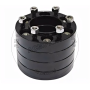 Black Wheel Spacers (8 x 1.5), 7281289 for bobcat Black Wheel Spacers (8 x 1.5), 7281289 for bobcat