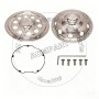 61022F/R 22.5"S/S wheel cover for Universal 10Lugnuts 10HandHoles PCD:Φ285.75/335 Applicable models for 22.5/7.5/8.25/9.0 61022F/R 22.5"S/S wheel cover for Universal 10Lugnuts 10HandHoles PCD:Φ285.75/335 Applicable models for 22.5/7.5/8.25/9.0