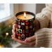 High Quality Handmade Personalized Beeswax Glass Candles OEM for Christmas Gift