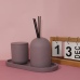 C&H Cement Candle Reed Diffuser Jar Original Color Diy Logo Cement Container Home Deco Gift Set