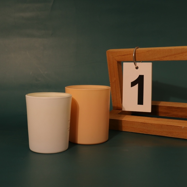 C&H Cement Candle Reed Diffuser Jar Original Color Diy Logo Cement Container Home Deco Gift Set