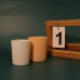 C&H Cement Candle Reed Diffuser Jar Original Color Diy Logo Cement Container Home Deco Gift Set