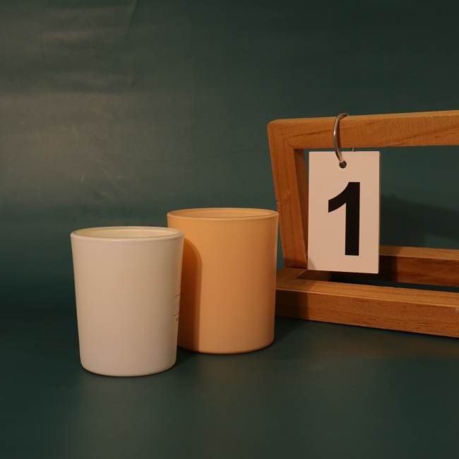 C&H Cement Candle Reed Diffuser Jar Original Color Diy Logo Cement Container Home Deco Gift Set