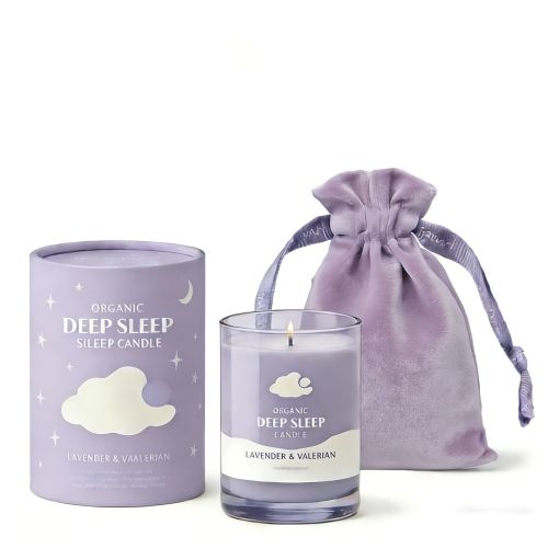 Wholesale Bedtime Candle Candle Organic Handmade Soy Wax Relaxation Safe Scented Candle