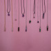 C&H Customized Natural Agate Healing Stone Hexagonal Column Small Pendulum for Home Decoration