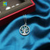 C&H Customized Design Silver Plated Evil Eye Necklace Crystal Zircon Life Of Tree Necklace For Women